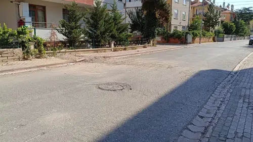 Konya'nın gözde Mahallesi tozlar içinde kaldı. Haftalardır çalışma var