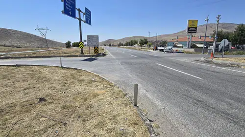 Konya'da sürekli kazanın yaşandığı yol değişiyor: Trafik lambası getirilecek