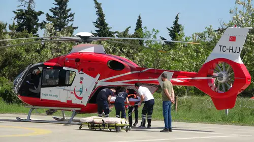 Konya'da zehirli sinek paniği. Ambulans helikopter ile müdahale ettiler
