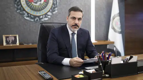 Bakan Fidan'ın yoğun trafiği. Peş peşe görüşöe gerçekleştirdi
