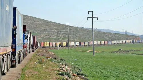 Suriye'ye transit ticarette 24 saat geçiş serbest
