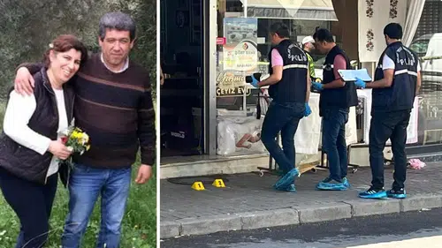 O il dehşeti yaşadı: Polis memuru, eşine kurşun yağdırdı