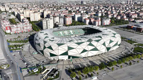 Konya Stadı milli maça hazırlanıyor: Konya Büyükşehir'den milli mesai