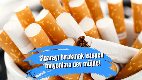 Sigarayı bırakmak isteyen milyonlara dev müjde!