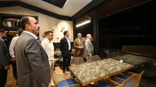 Bursa'nın 11 belediye başkanı Meram'ı ziyaret etti