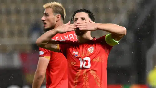 Konyasporlu oyuncu gol attı, Kuzey Makedonya farklı kazandı!