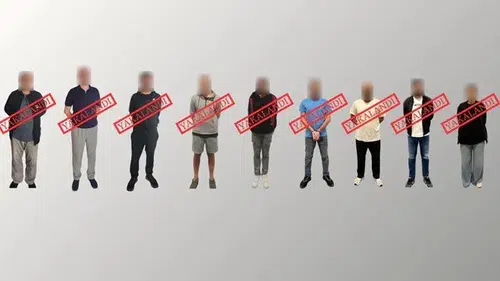 Kırmızı bültenle aranıyorlardı: 9 kişi yakalanıp Türkiye'ye getirildi