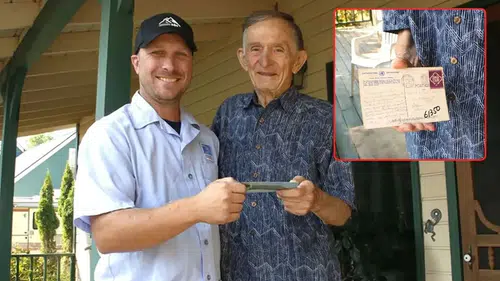 ''Üzgünüz, biraz gecikti'': 75 yıllık kartpostal