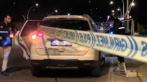 Konya'da havaalanı yolunda silahlı saldırı: Şüpheliler her yerde aranıyor