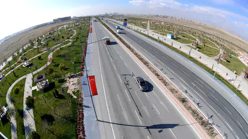 Konya - Ankara Yolu tek şeride düştü: KGM onarıma başladı