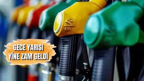 Sürücülere bir kötü haber daha! Benzine ve motorine gece yarısı zam geldi