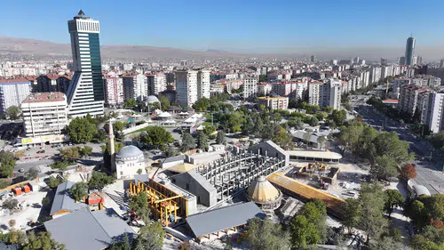 Konya'da yükselen Türkiye'ye örnek olacak proje tamamlanıyor