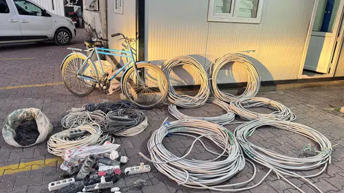 Konya'da peş peşe hırsızlık yapan zanlı yakalandı! İnşaatlara dadanmış