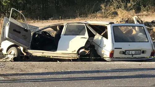 Konya'da ikizlerin öldüğü kazada kahreden detay: Sürücü alkollüymüş