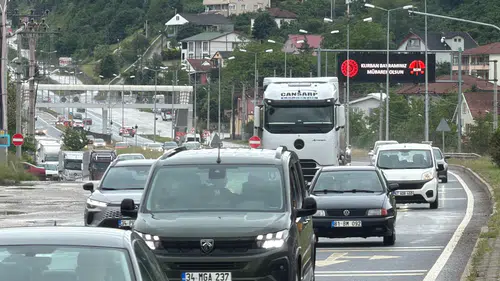 Bayram tatilinden dönüş yoğunluğu başladı