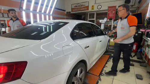 Konya'da iki farklı aracı kaynak yapıp satmaya çalıştılar