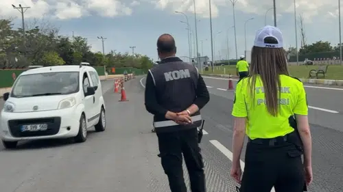 Konya yolunda yoğun denetim: Sürücüler bilgilendirildi