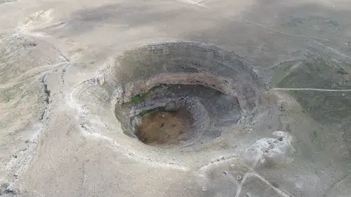 Konya'da masmavi suyuyla bilinen Çıralı Gölü eskiyi özletiyor