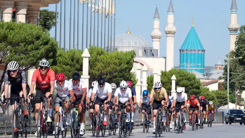 Bisikletin başkenti Konya'da büyük heyecan yaşandı: Granfondo