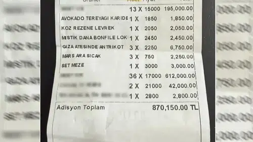 Bir yemek masasında milyonluk hesap: Sosyal medya ikiye bölündü