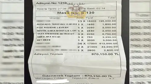 Bir yemek masasında milyonluk hesap: Sosyal medya ikiye bölündü