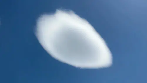 Nadir görülen doğa olayı: "UFO" zannedildi
