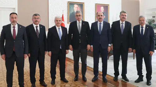 Konya heyeti Ankara'da proje ve yatırımlarla ilgili kritik temaslarda bulundu