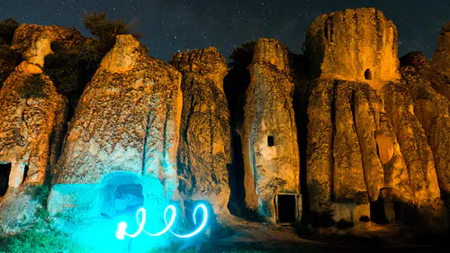Konya'da yıldızların altında gökyüzü ve tarih buluştu