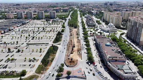 Konya tarihine geçecek altyapı yatırımları tam gaz devam ediyor