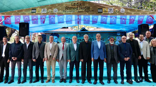 Konya'nın manevi önderlerinden Ladikli Ahmet Hüdai anıldı