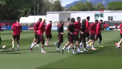 A Milli Futbol Takımı, Avustralya maçının hazırlıklarını tamamladı