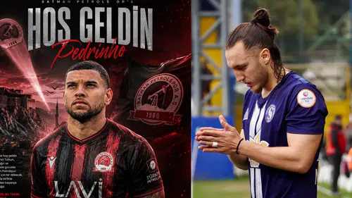 Konyasporlu Metehan ve Pedrinho'nun yeni adresleri Petrolspor oldu