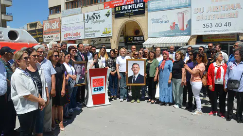 Tepkiler Konya'dan yükseldi: CHP Kadın Kolları'nda deprem