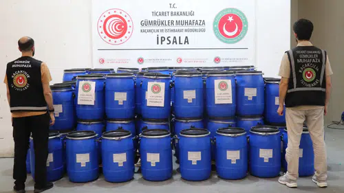 İpsala Gümrük Kapısı'nda 4 ton 321 kilo uyuşturucu ele geçirildi