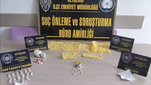 Konya'da uyuşturucu operasyonu: 2 şüpheli tutuklandı
