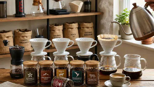 Evde Barista Deneyimi İçin En İyi Filtre Kahve Çeşitleri