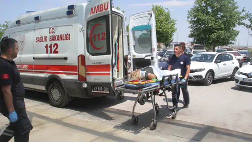 Konya'da otomobil şarampole savruldu: 5 yaralı