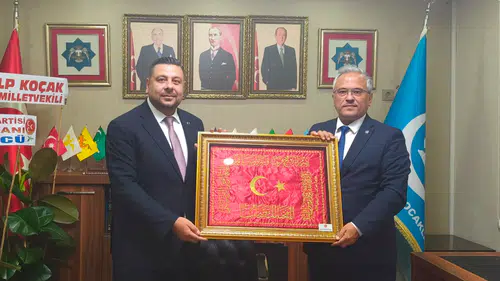 MHP Konya İl Teşkilatı'ndan Mehmet İlkerli'ye tebrik ziyareti