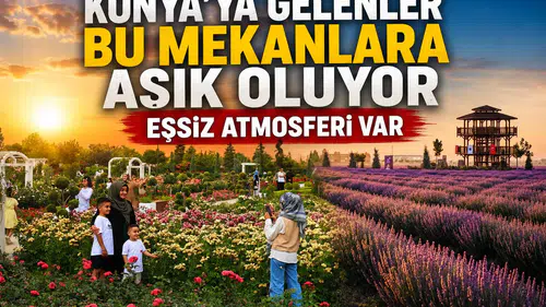 Konya'ya gelenler bu mekanlara aşık oluyor: Eşsiz atmosferi var