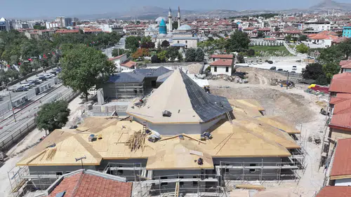 Konya'nın manevi kimliğine yakışır bir eser olacak: Mevlevi Dergâhı