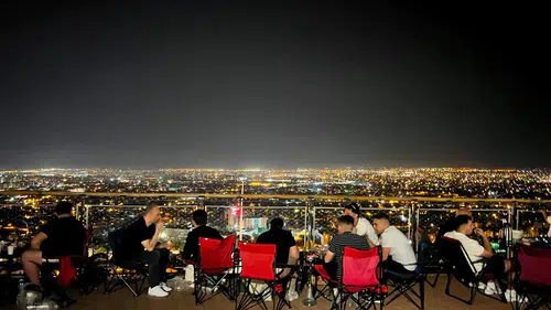 Konya'nın ışıl ışıl panoraması eşliğinde yaz serinliği Akyokuş'ta
