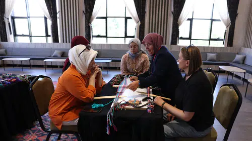 Atölye çalışmaları Konya Kültür Yolu Festivali'ne renk katıyor