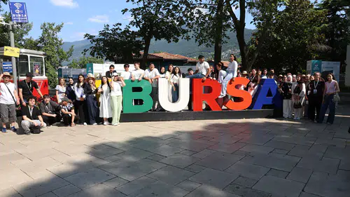 Konya'daki Genç Seyyahların rotası Bursa oluyor: Tarihi yerler keşfediliyor