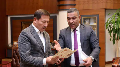 Filistinli belediye başkanından Kılca'ya ziyaret