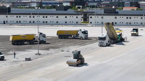 Konya'nın lojistik altyapısına modern tesis: Uzun ömürlü zemini var
