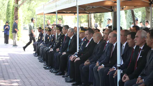 Konya'da 15 Temmuz etkinlikleri kapsamında Şehitlik ziyaret edildi