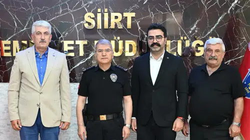 KGC Başkanı Özdemir’den Siirt'in Konyalı  emniyet müdürüne ziyaret