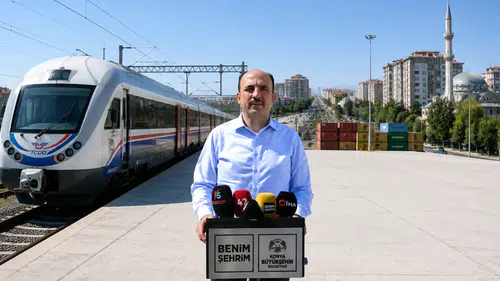Konya'da tüm raylı sistem hatları 2030'da hizmette olacak