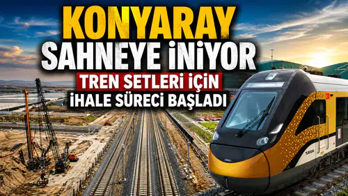 Konya'nın yeni ulaşım aracı geliyor: Banliyö trenleri için dev ihale
