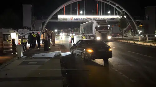 Konya'dan yola çıkan konvoy kabus yaşadı: Makas terörü kazaya neden oldu